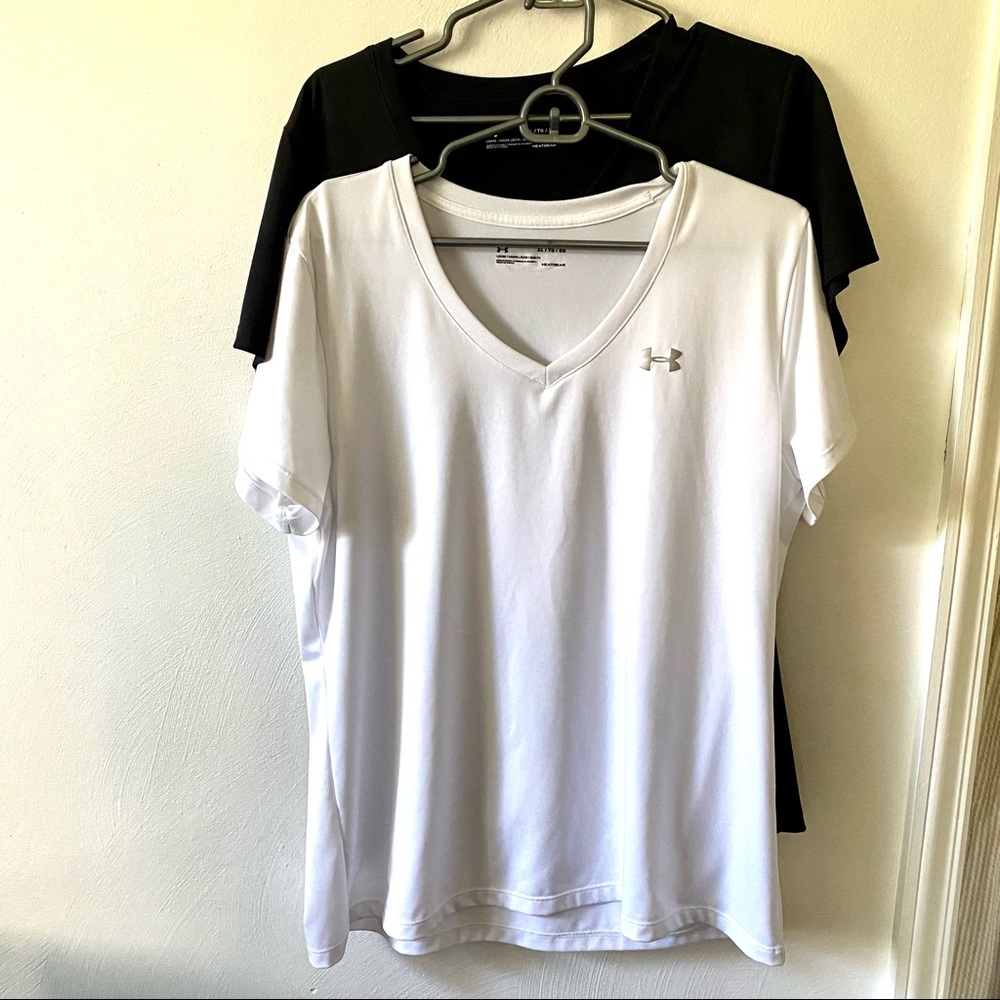 Under Armour Heat Gear Tees, set of two, size XL